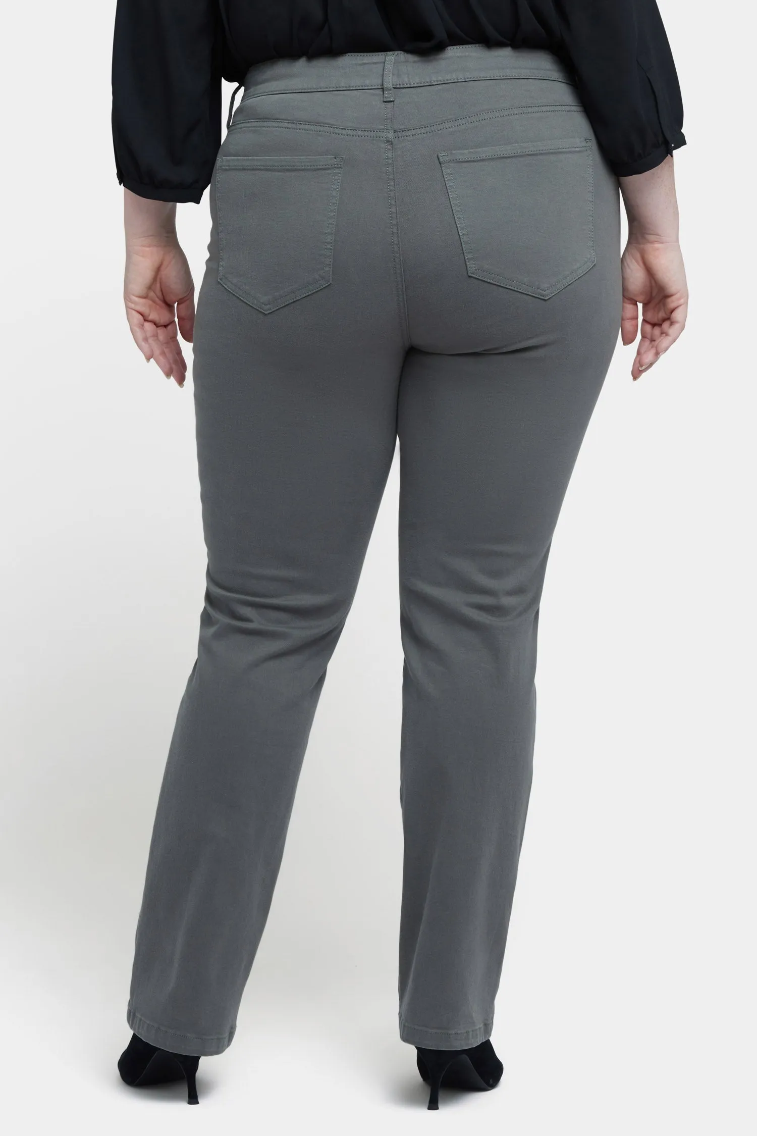 Marilyn Straight Jeans In Plus Size - Vine Leaf sold by NYDJ product image thumbnail 2