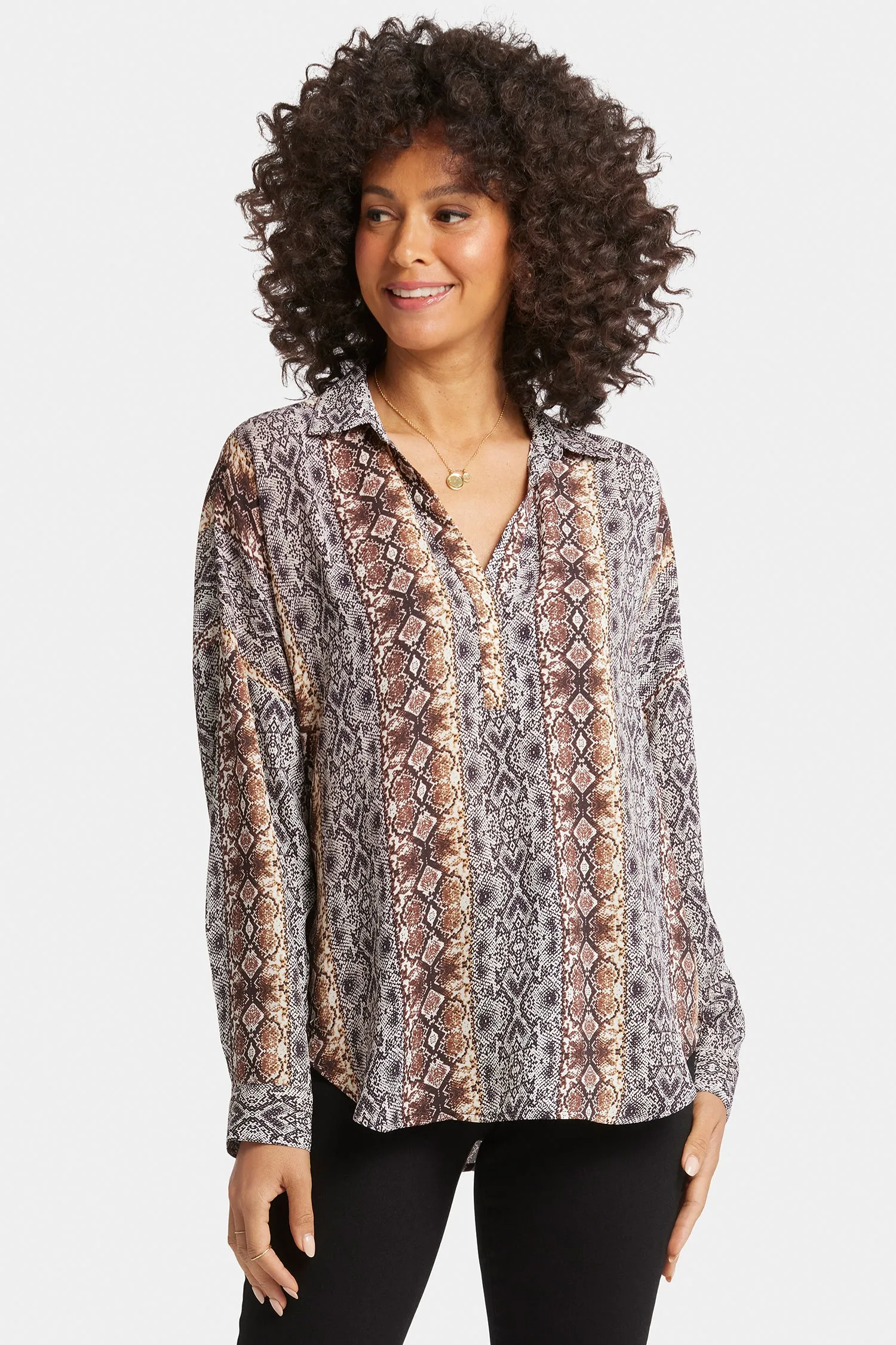 Becky Blouse In Petite - Ottavia sold by NYDJ product image thumbnail 4