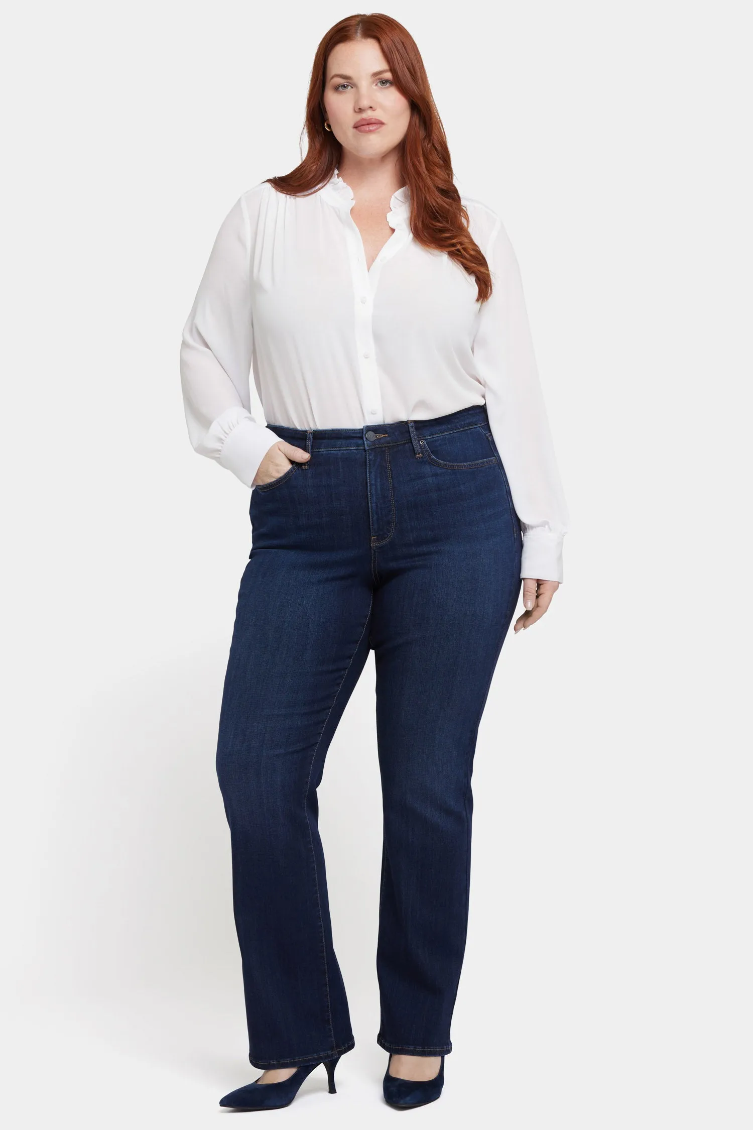 Barbara Bootcut Jeans In Plus Size - Northbridge sold by NYDJ