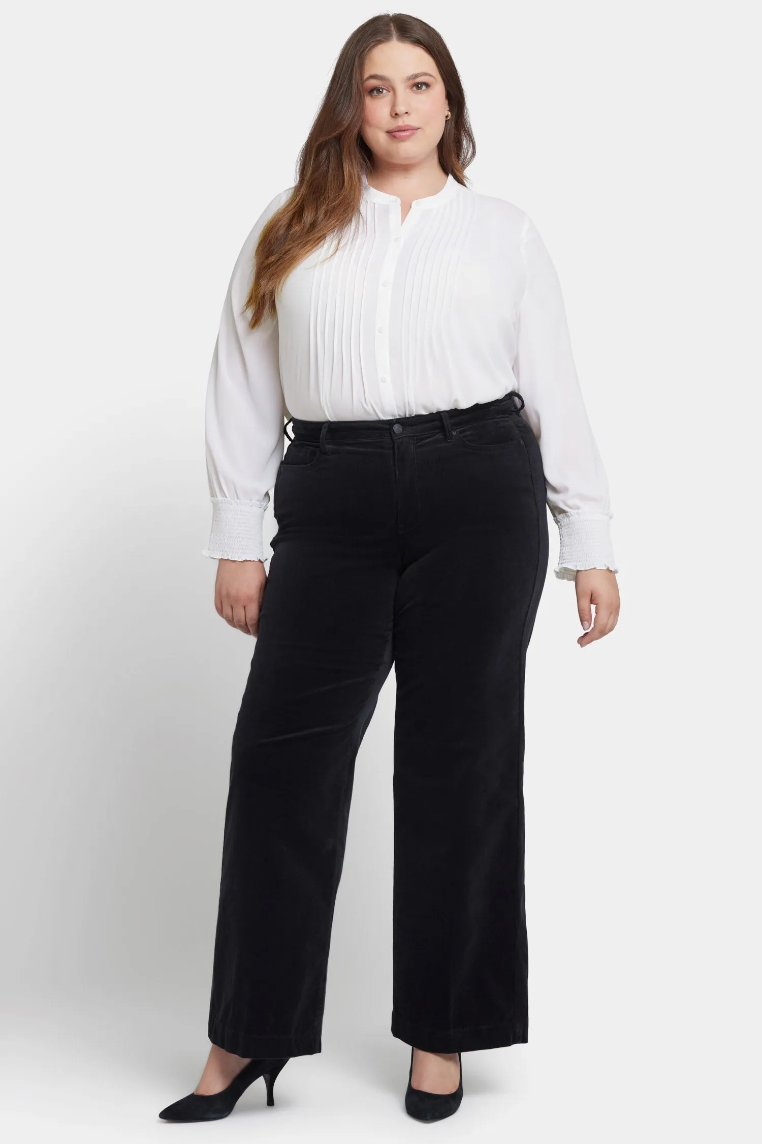 Teresa Wide Leg Pants In Plus Size - Black sold by NYDJ product image thumbnail 4