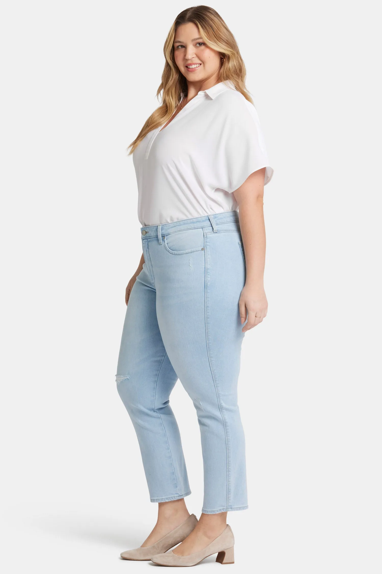 Stella Tapered Ankle Jeans In Plus Size - Estrella sold by NYDJ product image thumbnail 5