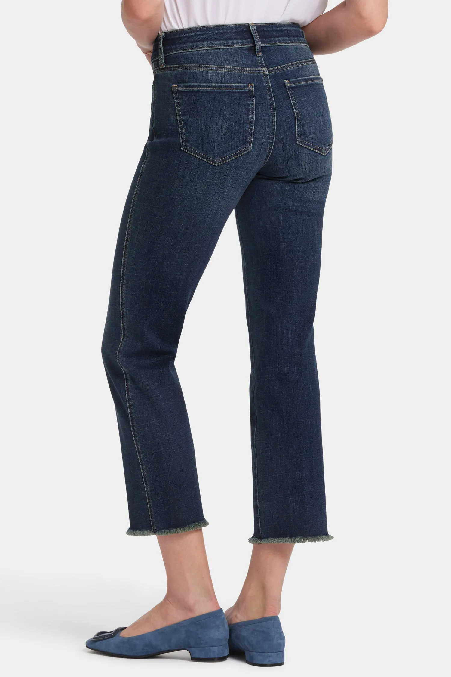 Marilyn Straight Ankle Jeans In Petite - Lotus Gardens sold by NYDJ product image thumbnail 2