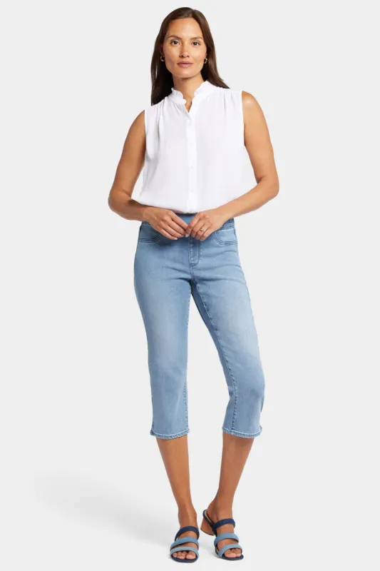 Dakota Crop Pull-On Jeans In Petite  - Corfu sold by NYDJ