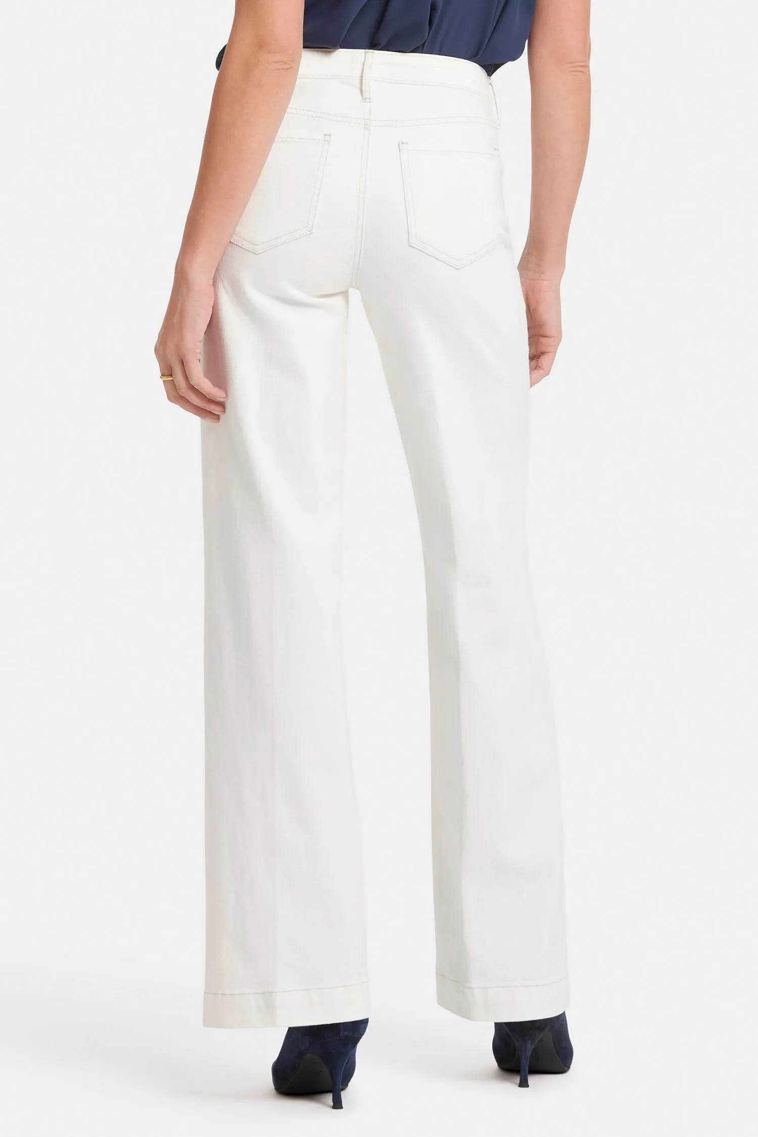 Teresa Wide Leg Jeans - Winter White sold by NYDJ product image thumbnail 2