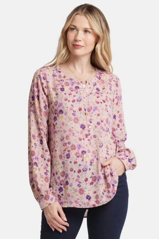 Simone Blouse - Meadowood sold by NYDJ