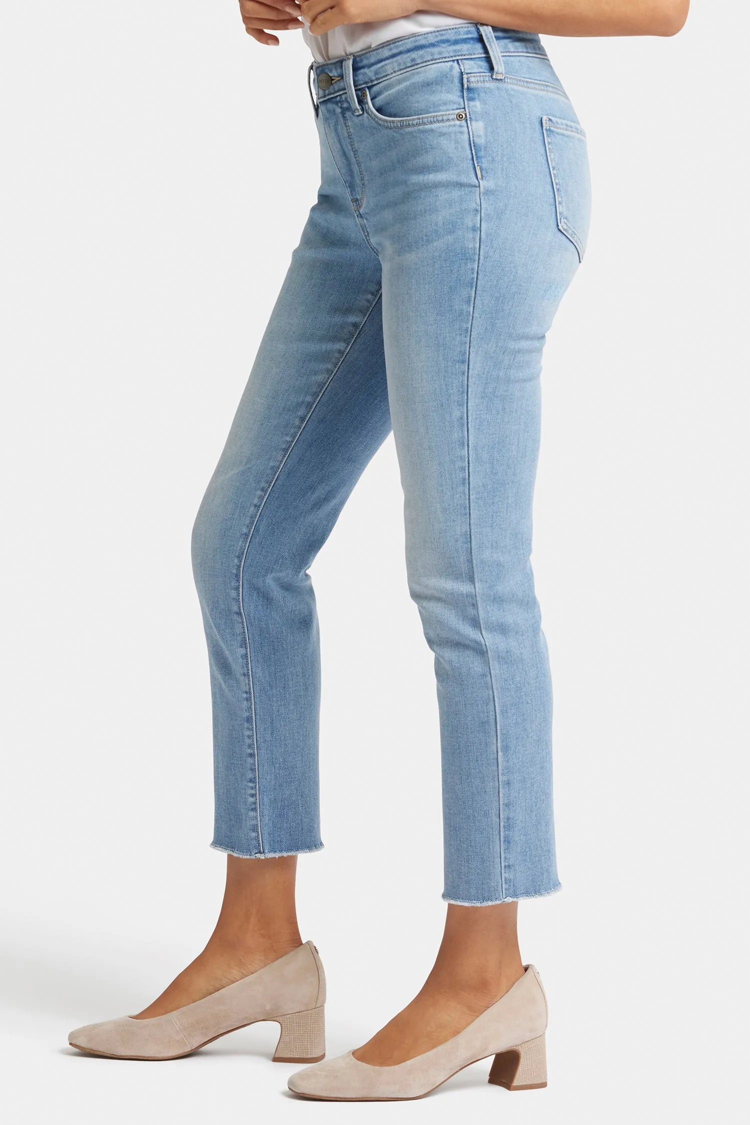 Sheri Slim Ankle Jeans In Petite - Blue Valley sold by NYDJ product image thumbnail 3