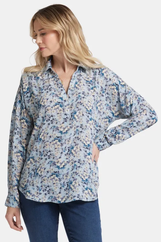 Becky Blouse - Alpine Valley sold by NYDJ