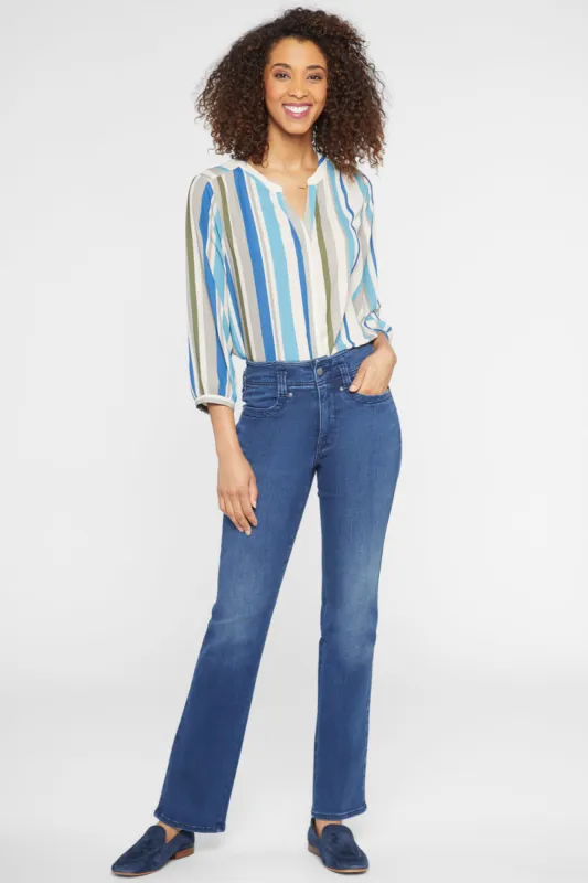 Marilyn Straight Jeans In Petite - Rendezvous sold by NYDJ