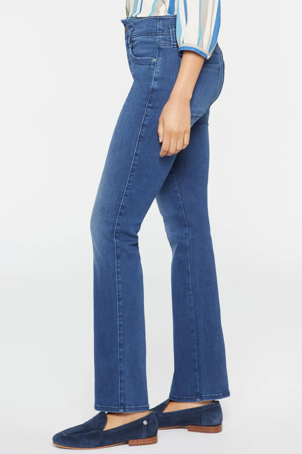 Marilyn Straight Jeans In Petite - Rendezvous sold by NYDJ product image thumbnail 3