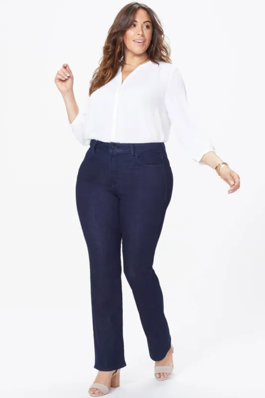 Barbara Bootcut Jeans In Plus Size - Rinse sold by NYDJ