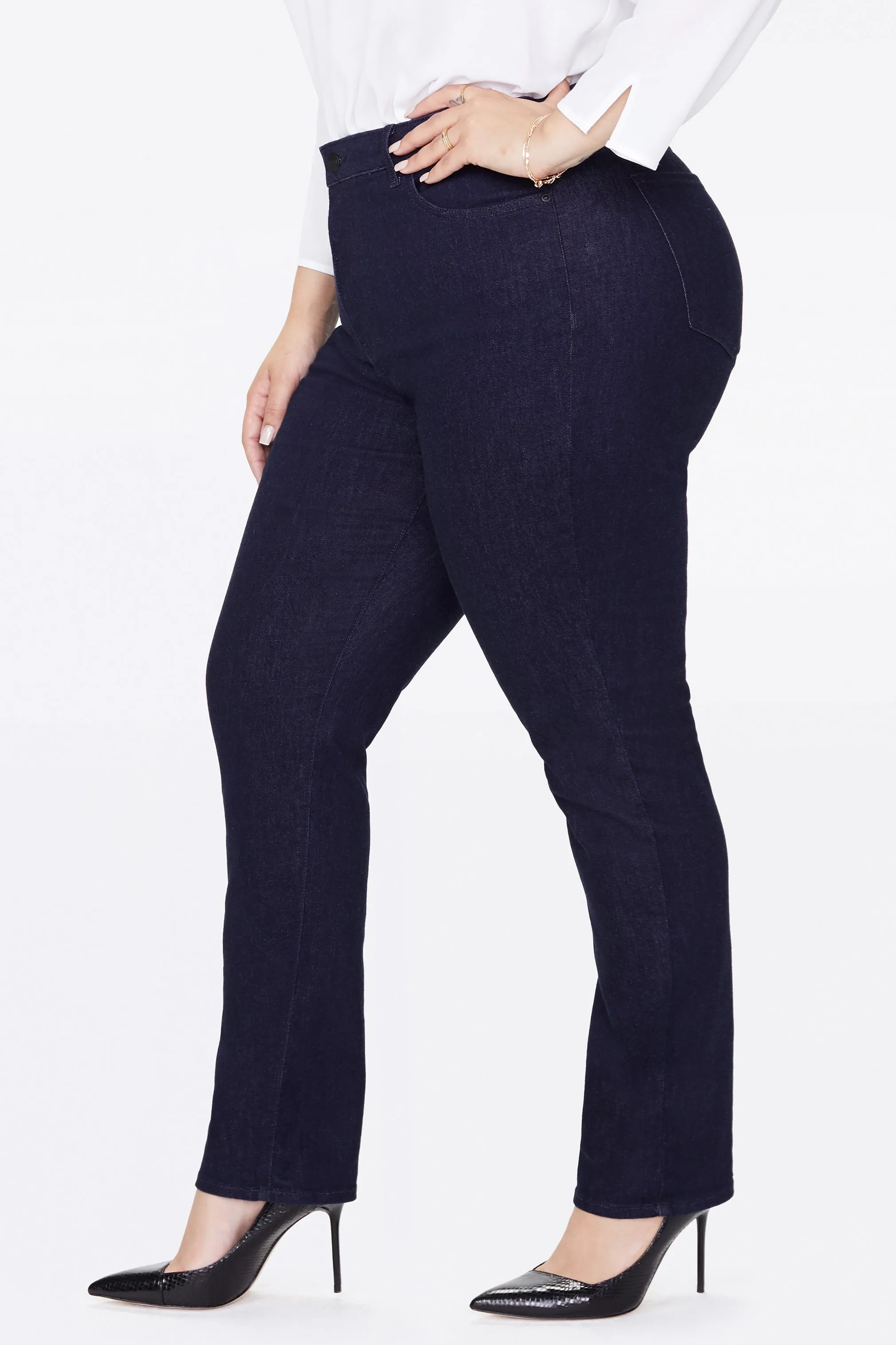 Sheri Slim Jeans In Plus Size - Rinse sold by NYDJ product image thumbnail 5