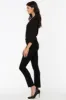 Sheri Slim Jeans In Petite - Black sold by NYDJ