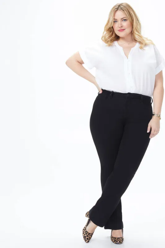 Barbara Bootcut Jeans In Plus Size - Black sold by NYDJ