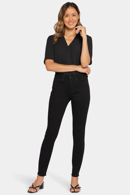 Ami Skinny Jeans In Petite - Black sold by NYDJ