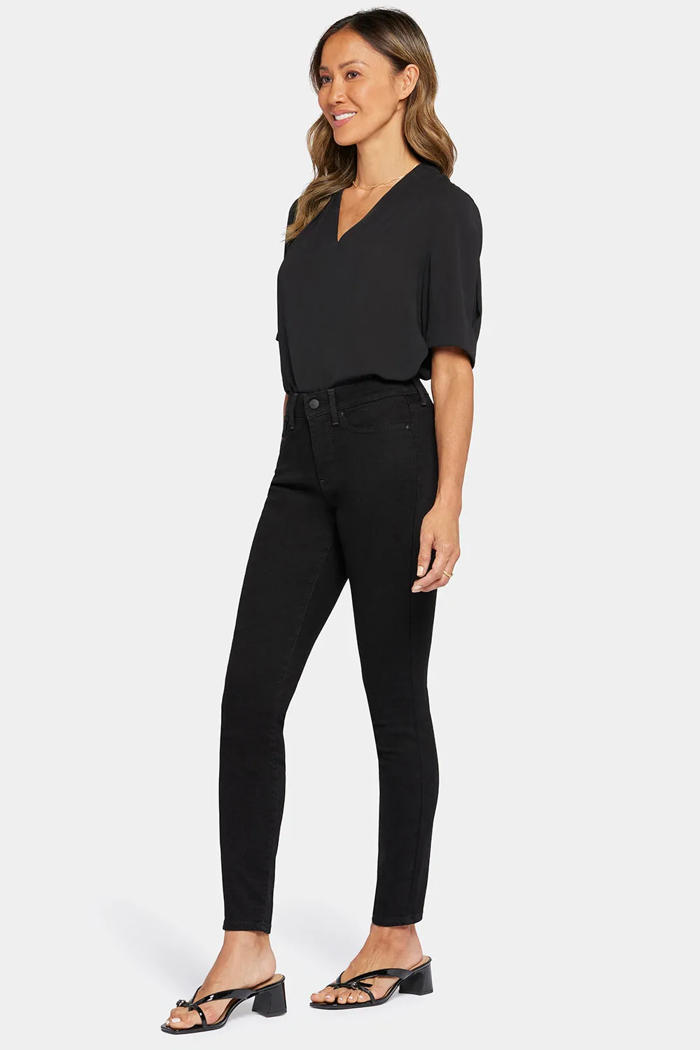 Ami Skinny Jeans In Petite - Black sold by NYDJ product image thumbnail 5
