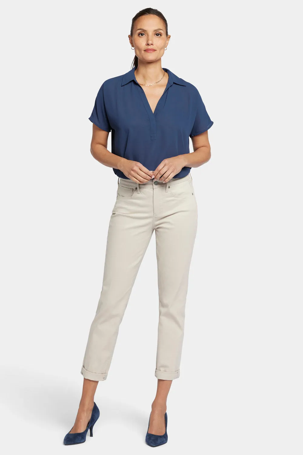 Margot Girlfriend Jeans - Feather sold by NYDJ product image thumbnail 4