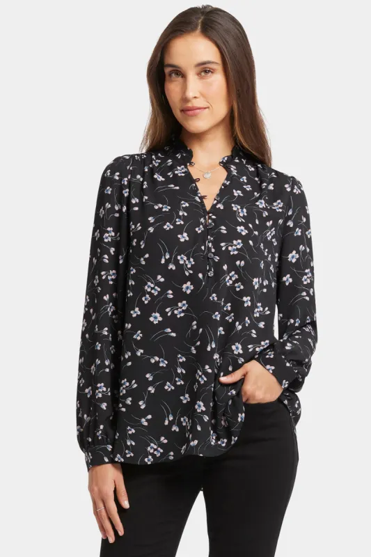 Hannah Blouse - Cascade Petals sold by NYDJ