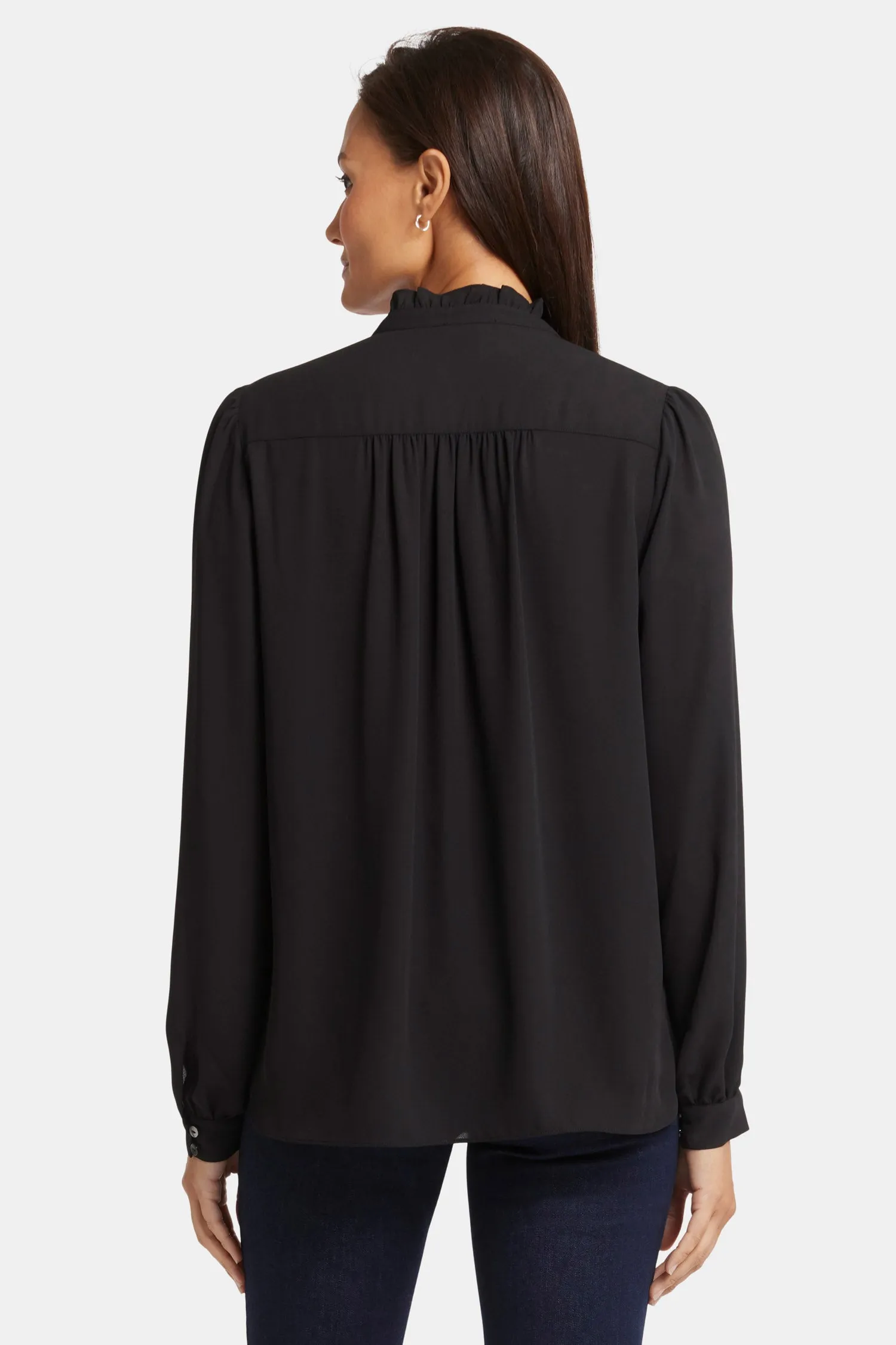 Hannah Blouse - Black sold by NYDJ product image thumbnail 2