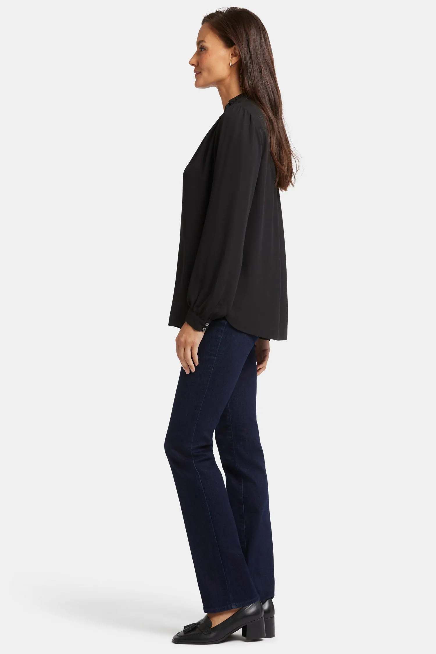 Hannah Blouse - Black sold by NYDJ product image thumbnail 3