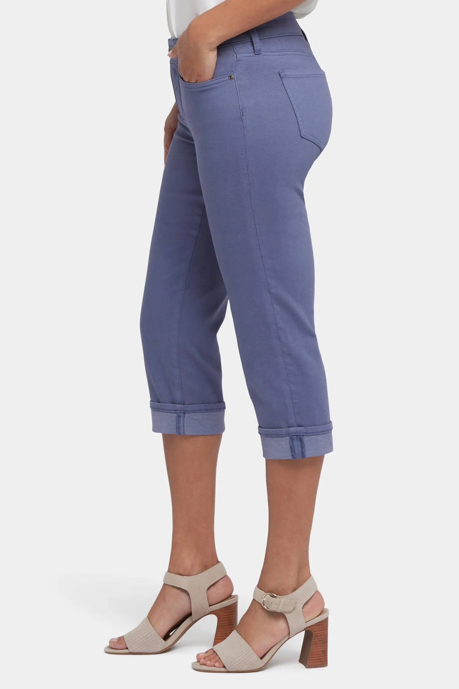 Marilyn Straight Crop Jeans - Cascade Lake sold by NYDJ product image thumbnail 3
