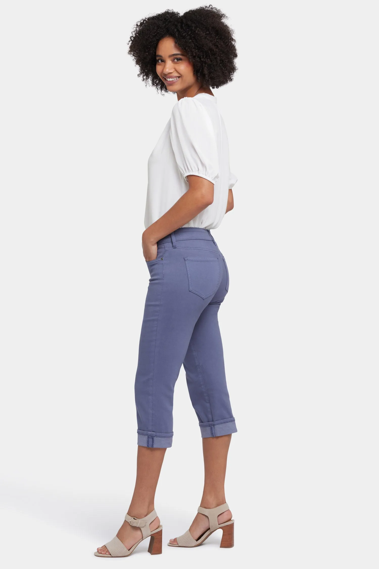 Marilyn Straight Crop Jeans - Cascade Lake sold by NYDJ product image thumbnail 5