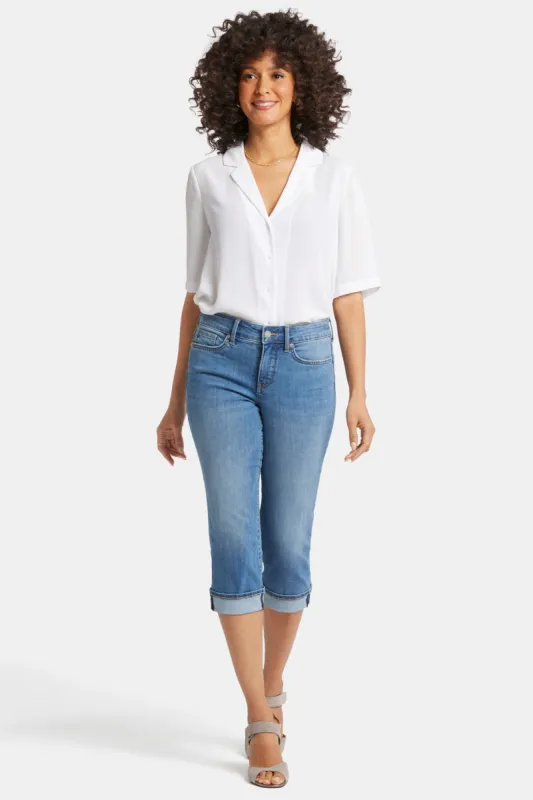 Marilyn Straight Crop Jeans - Water Canyon sold by NYDJ