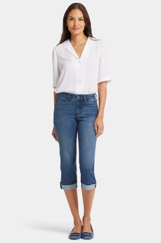 Marilyn Straight Crop Jeans - Blue Ridge sold by NYDJ