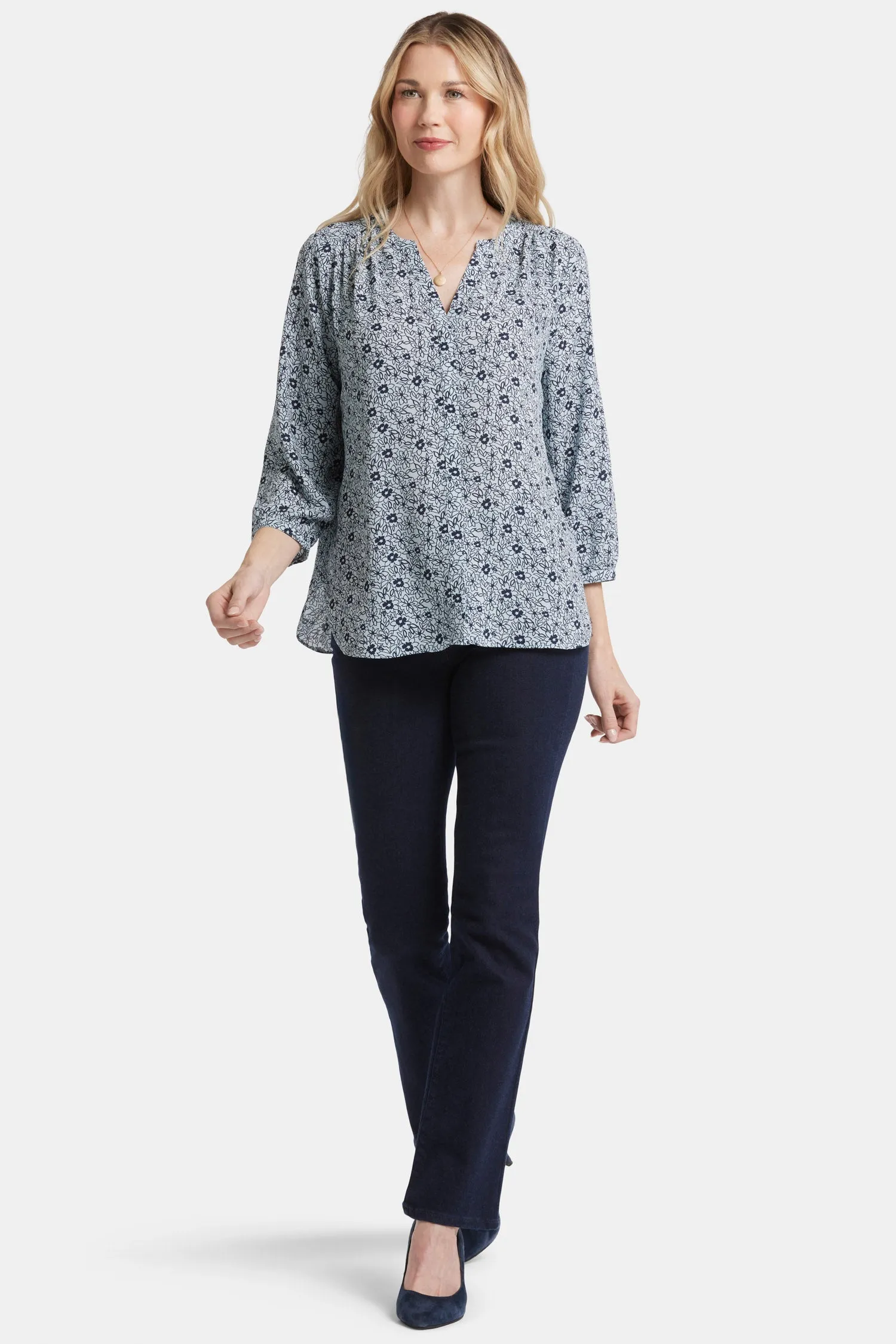 Pintuck Blouse - Cora Creek sold by NYDJ product image thumbnail 5