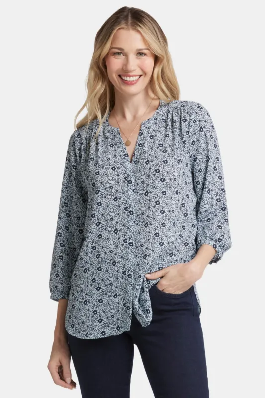 Pintuck Blouse - Cora Creek sold by NYDJ