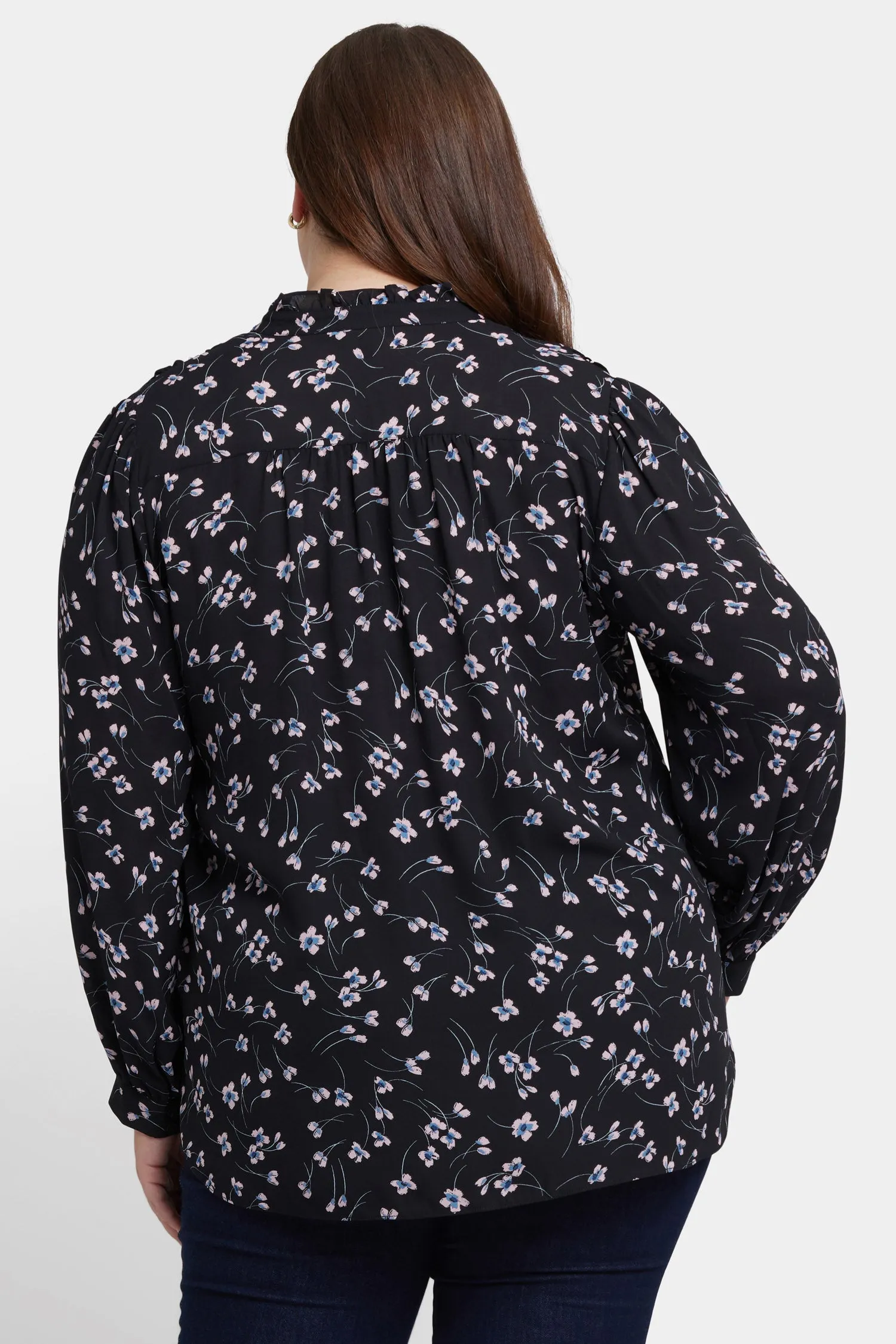Hannah Blouse In Plus Size - Cascade Petals sold by NYDJ product image thumbnail 2