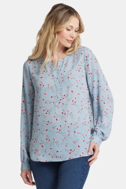 Simone Blouse - Mountain Petals sold by NYDJ