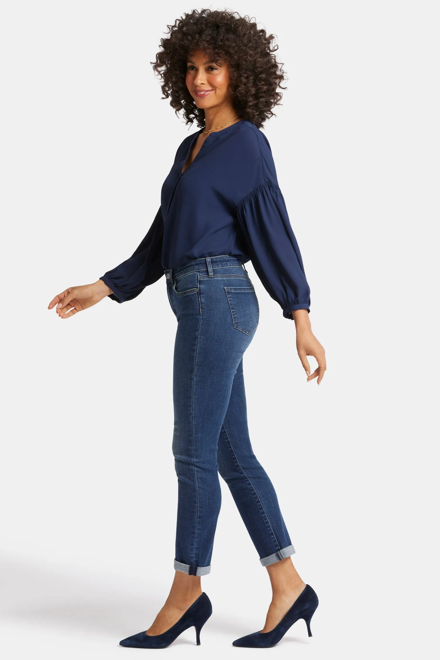 Sheri Slim Ankle Jeans - Wellspring sold by NYDJ product image thumbnail 5