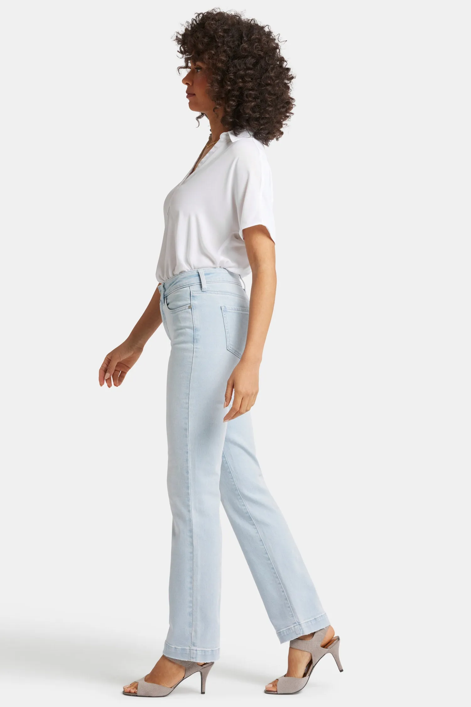 Marilyn Straight Jeans - Icy Lagoon sold by NYDJ product image thumbnail 5