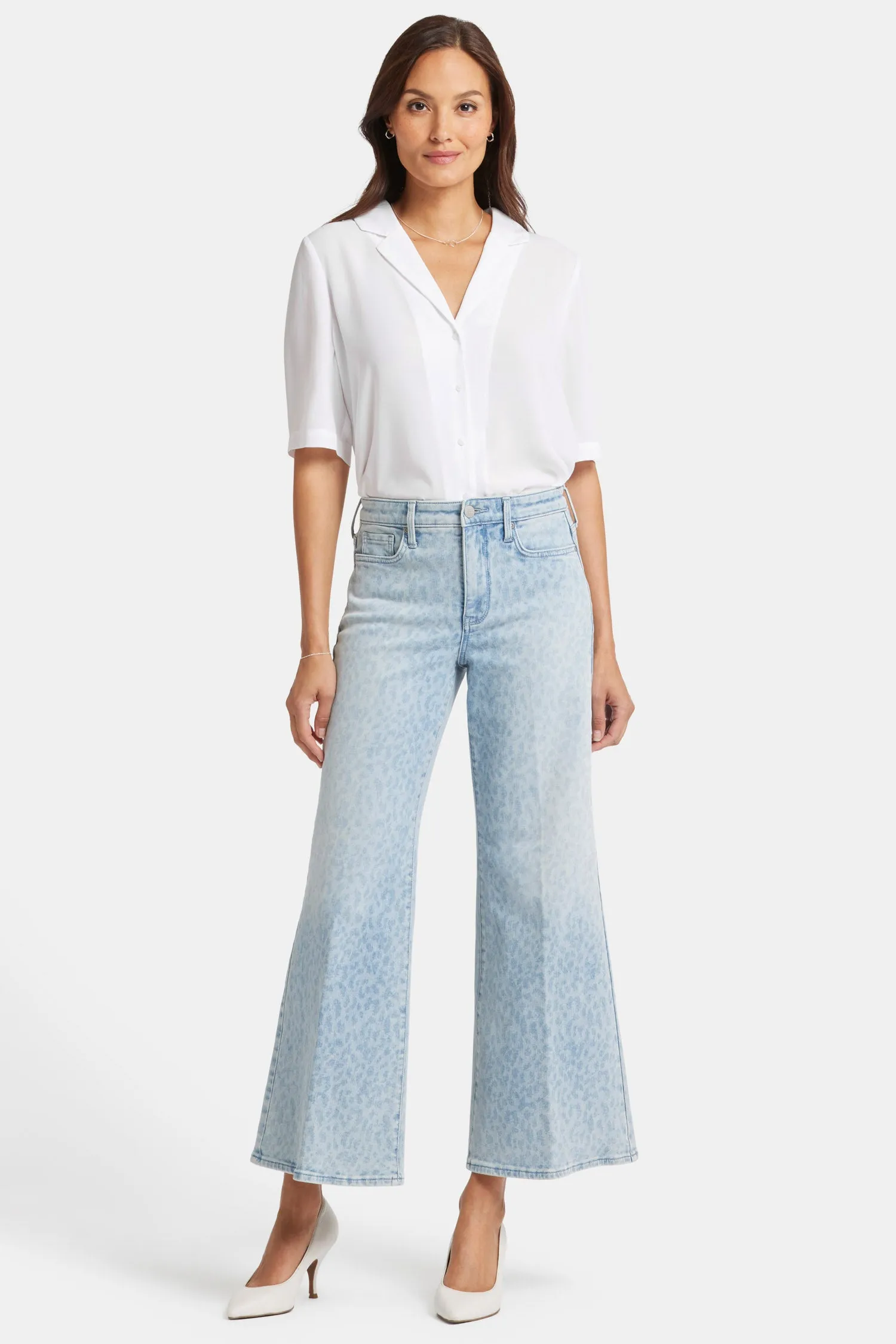 Mia Palazzo Ankle Jeans - Alpine Spirit sold by NYDJ