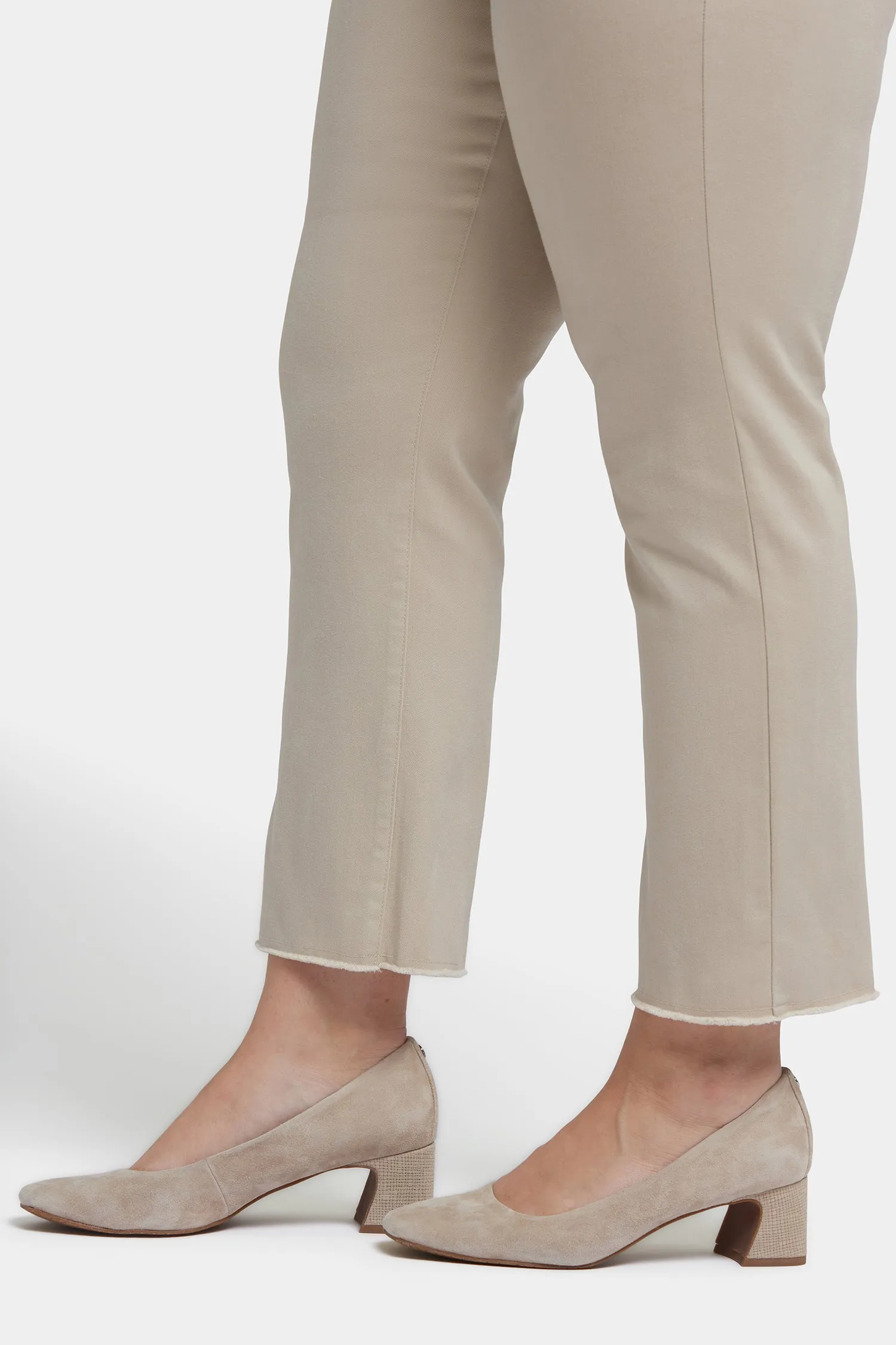 Marilyn Straight Ankle Jeans In Plus Size - Feather sold by NYDJ product image thumbnail 5