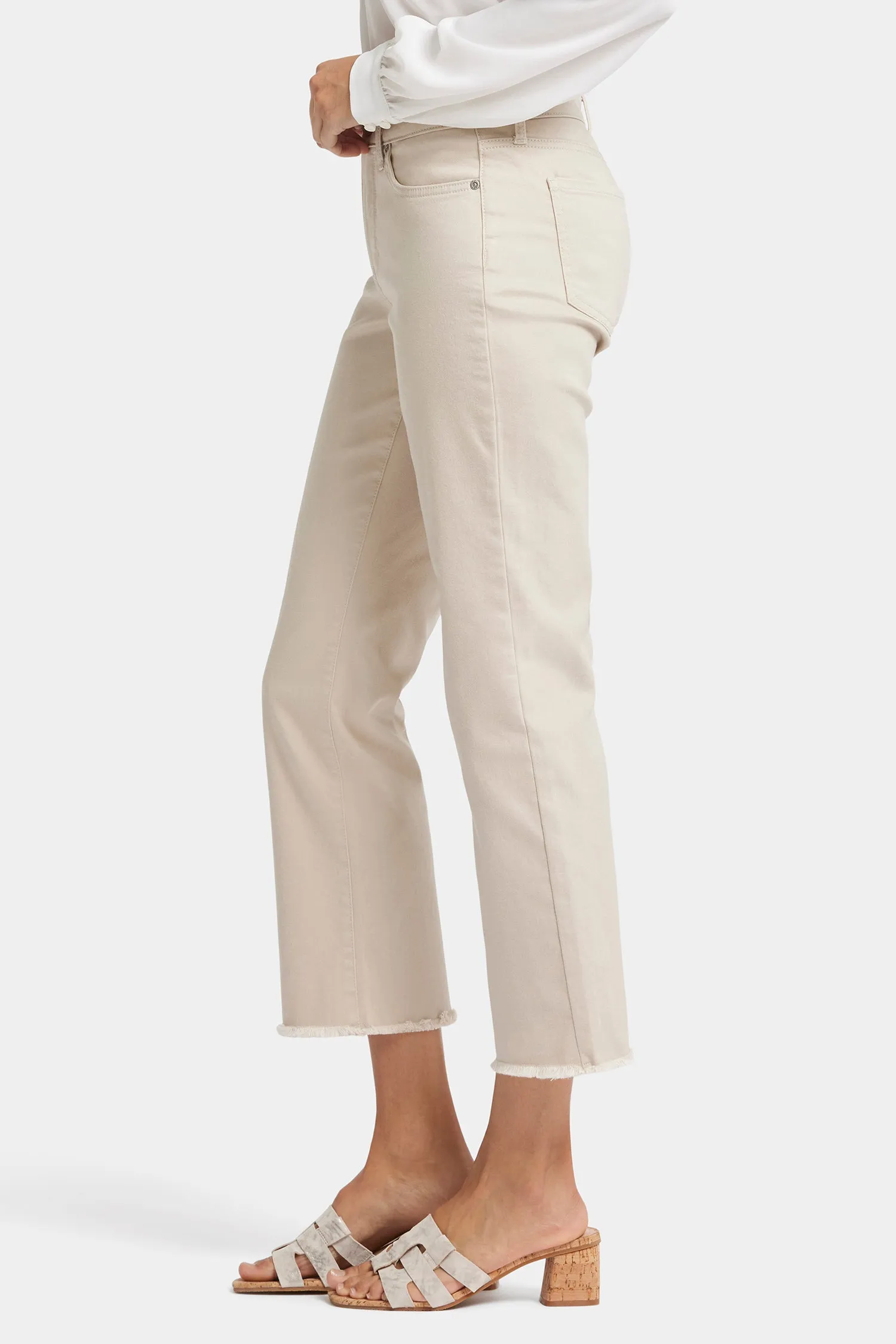 Marilyn Straight Ankle Jeans - Feather sold by NYDJ product image thumbnail 3