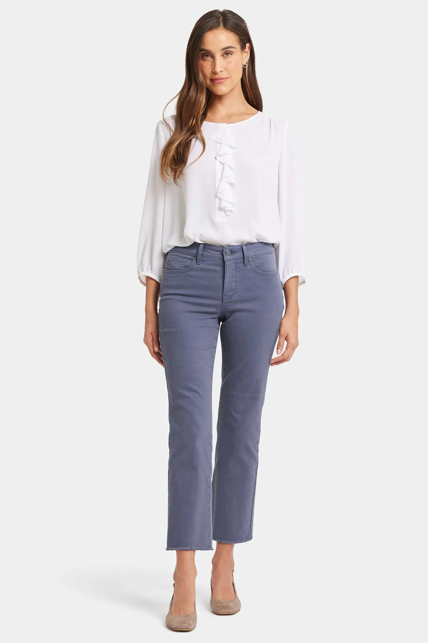 Marilyn Straight Ankle Jeans - Cascade Lake sold by NYDJ