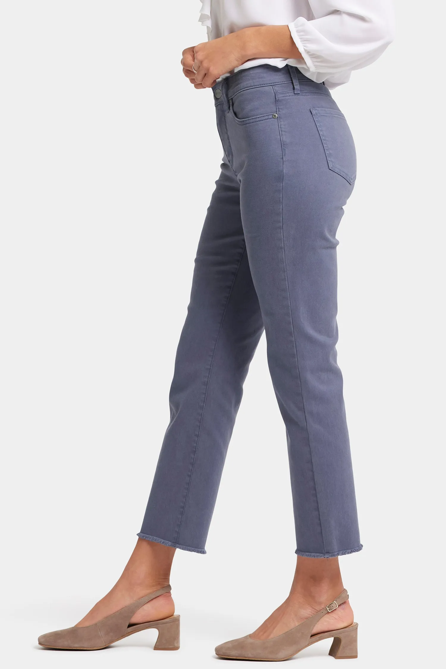Marilyn Straight Ankle Jeans - Cascade Lake sold by NYDJ product image thumbnail 3