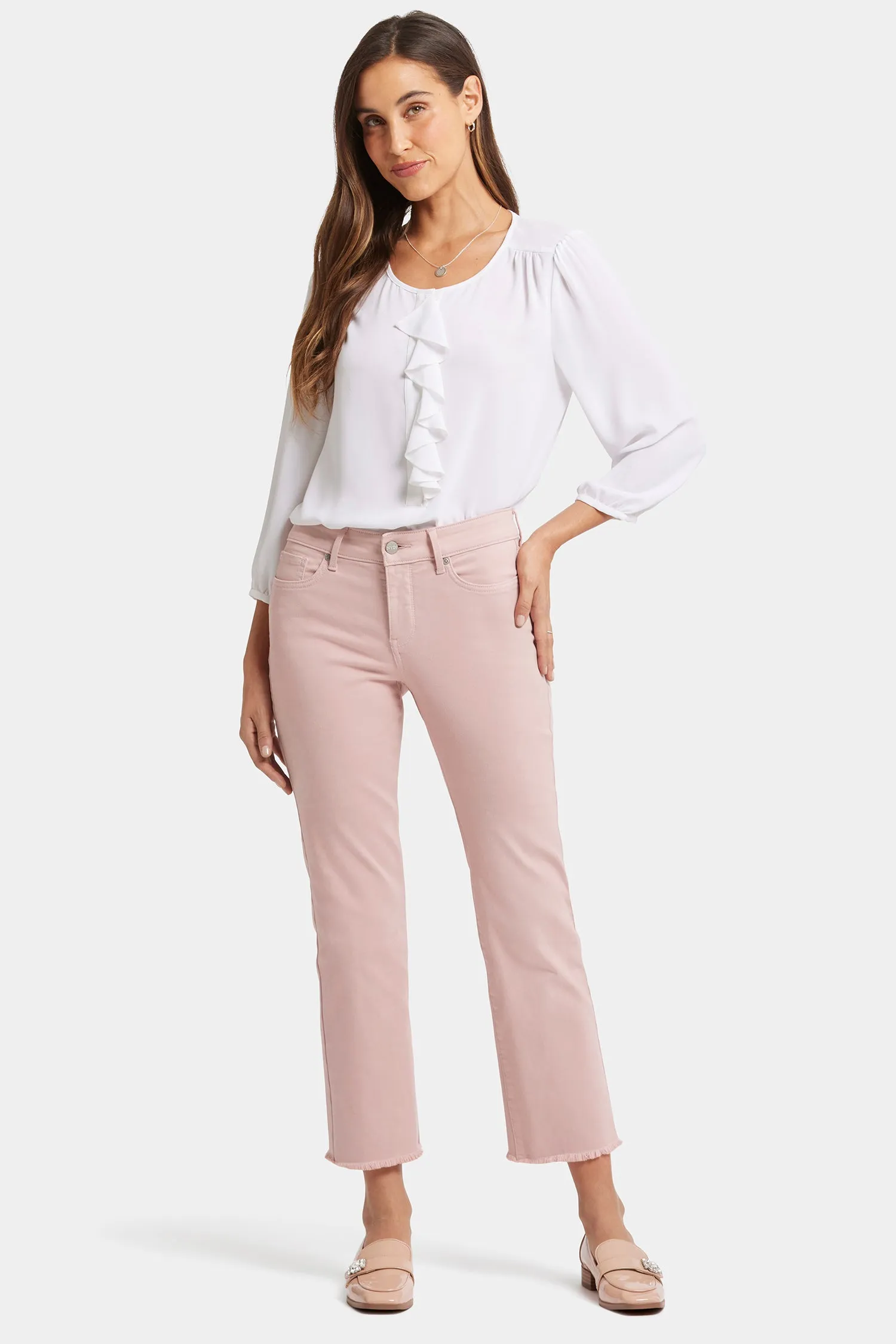 Marilyn Straight Ankle Jeans - Bell Meadow sold by NYDJ