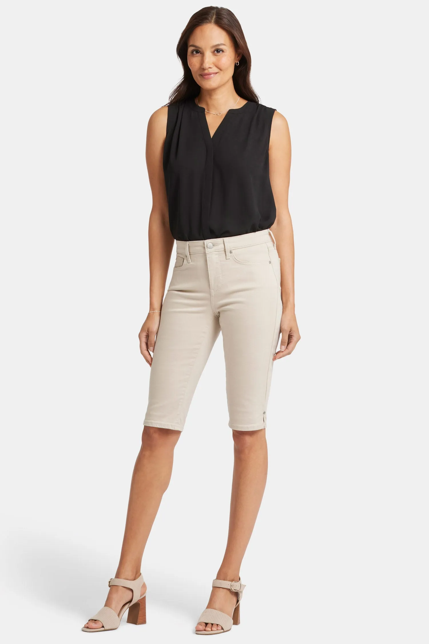 Sophie Bike Capri Jeans - Feather sold by NYDJ product image thumbnail 4