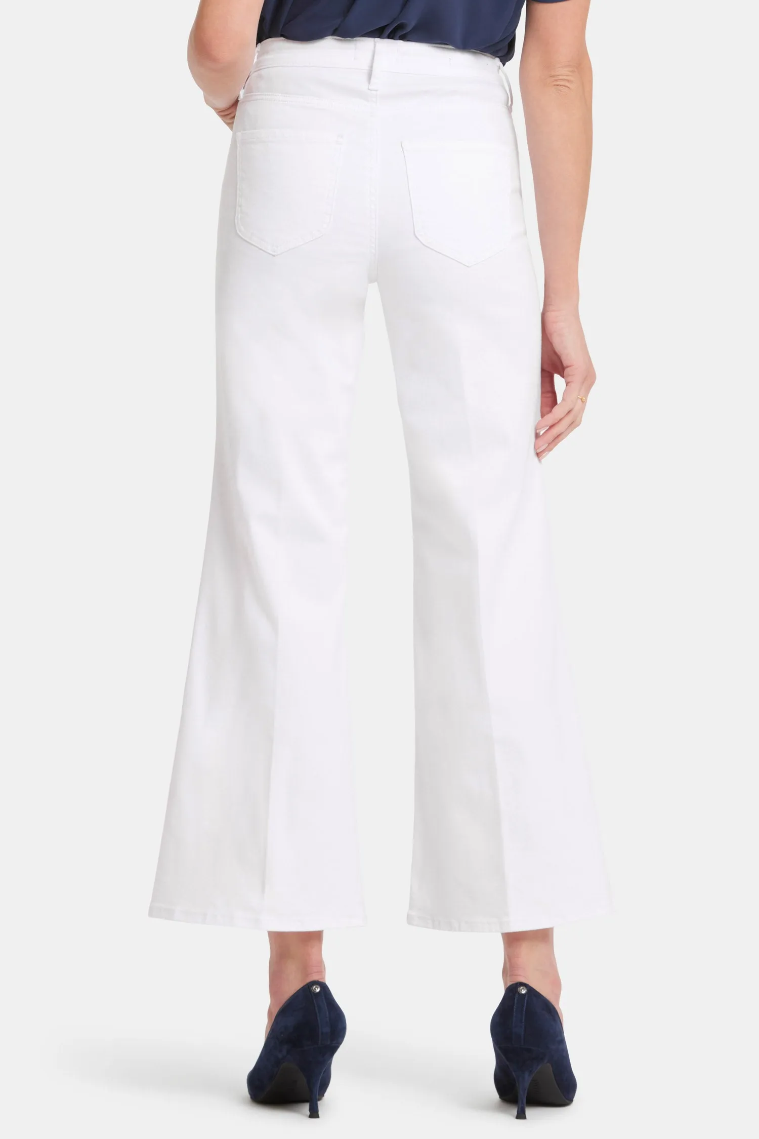 Mia Palazzo Ankle Jeans - Optic White sold by NYDJ product image thumbnail 2