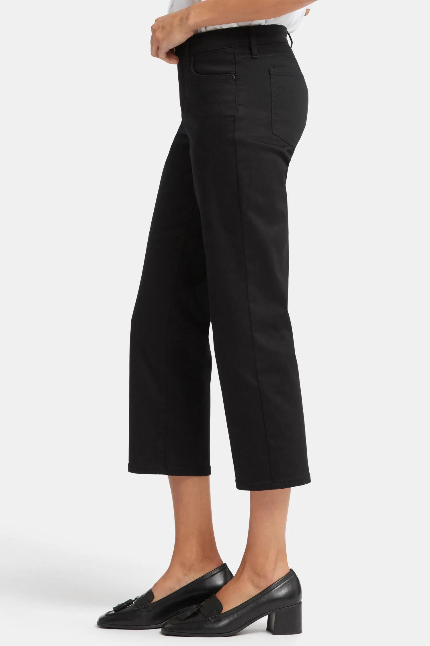 Relaxed Piper Crop Jeans - Black sold by NYDJ product image thumbnail 3