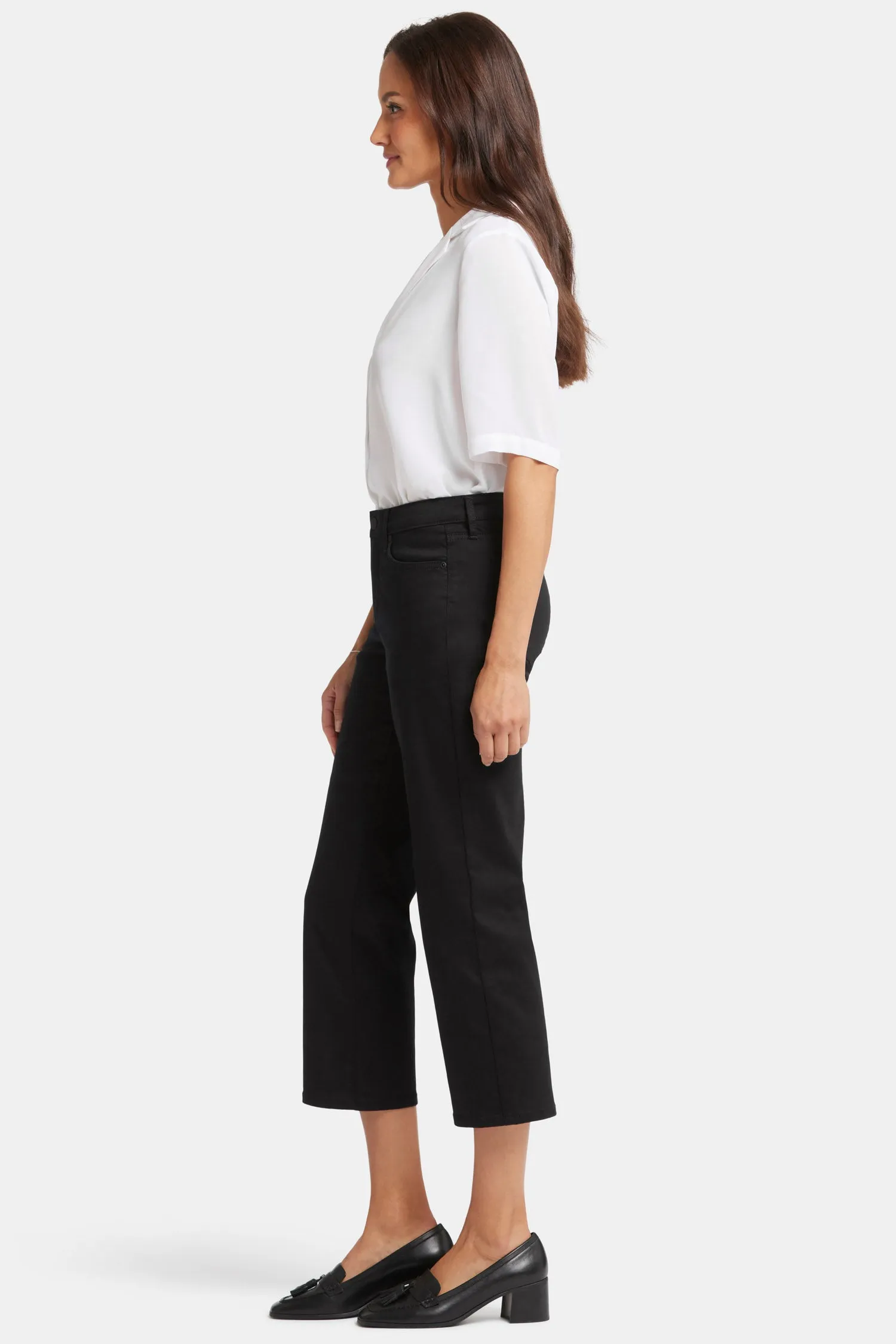 Relaxed Piper Crop Jeans - Black sold by NYDJ product image thumbnail 5