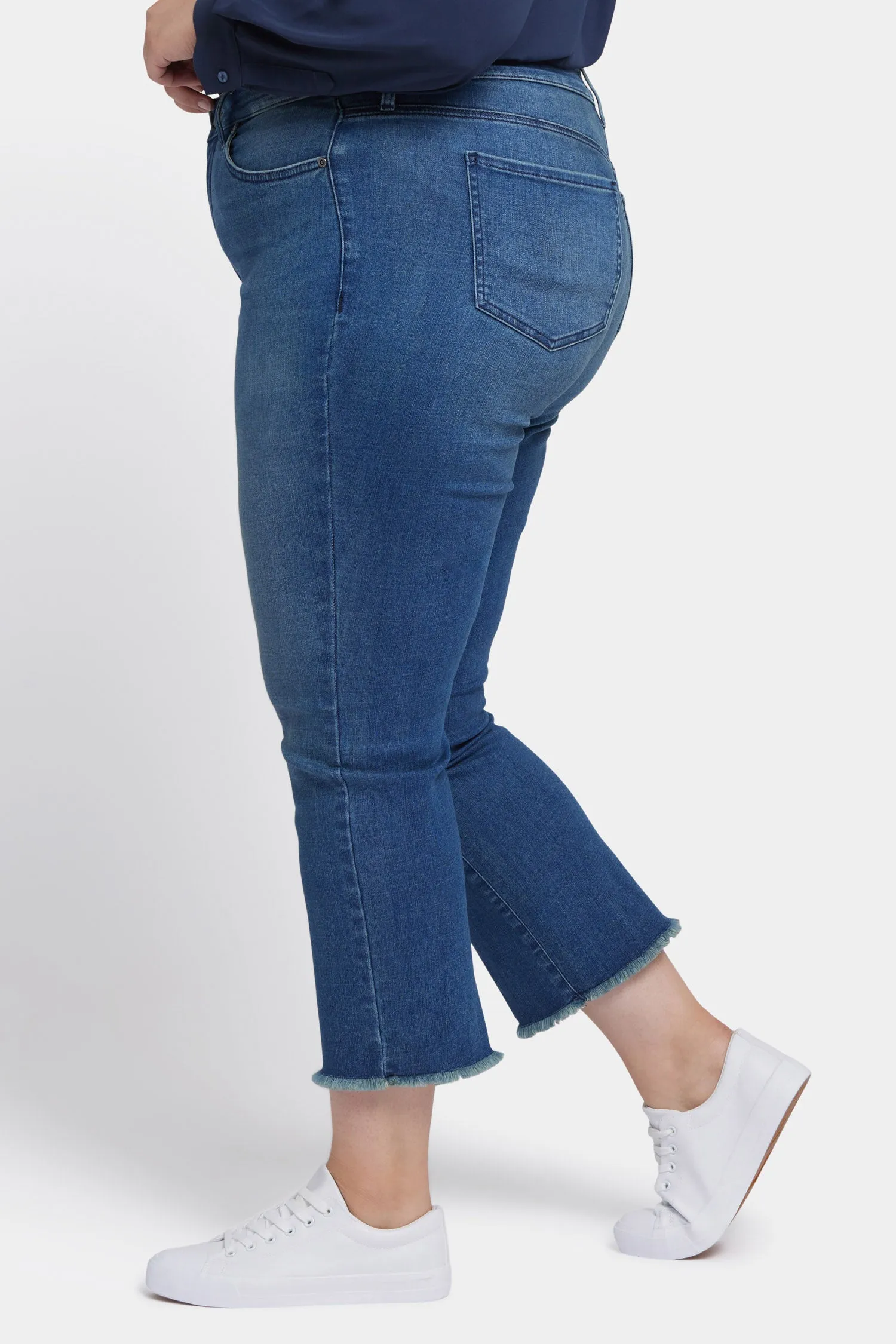 Marilyn Straight Ankle Jeans In Plus Size - Blue Ridge sold by NYDJ product image thumbnail 3