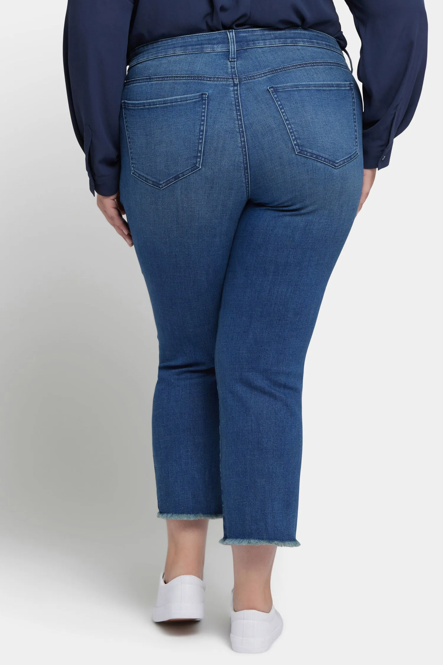 Marilyn Straight Ankle Jeans In Plus Size - Blue Ridge sold by NYDJ product image thumbnail 2
