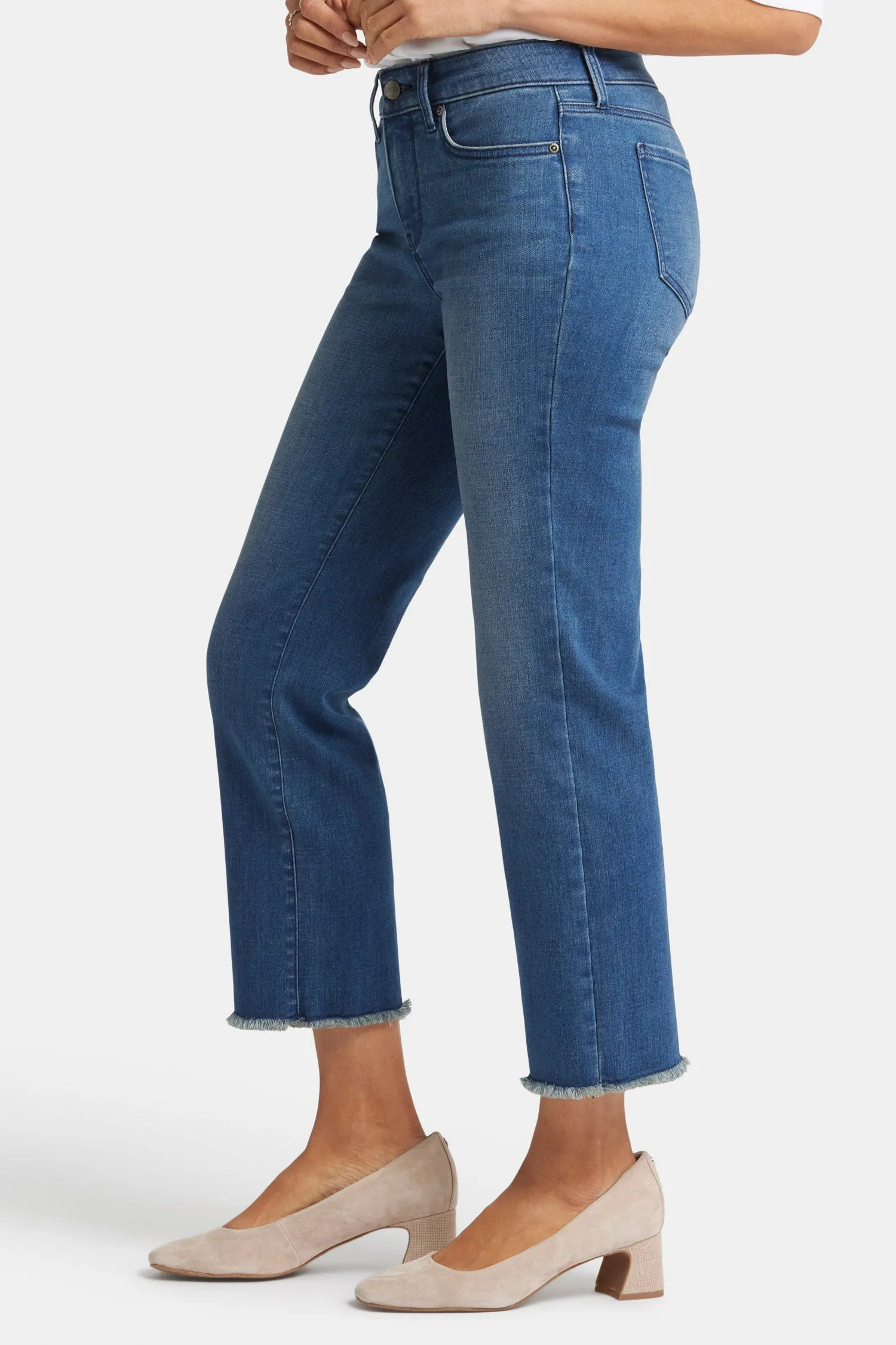 Marilyn Straight Ankle Jeans - Blue Ridge sold by NYDJ product image thumbnail 3