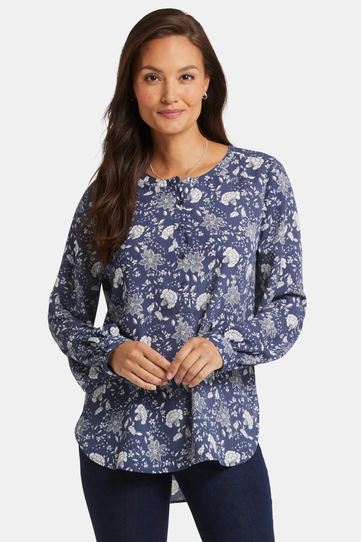 Simone Blouse - Lake Chalet sold by NYDJ