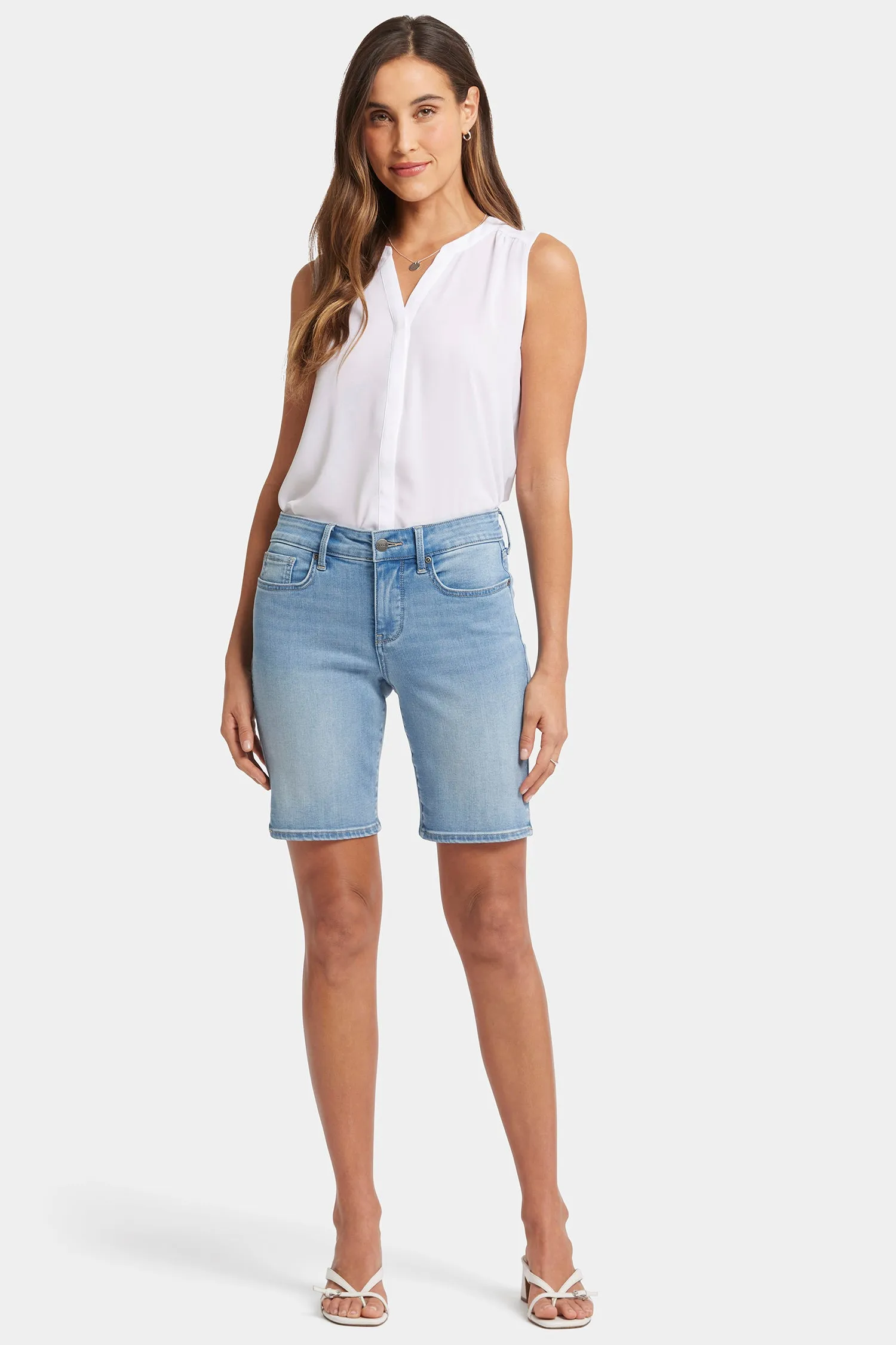 Ella Denim Shorts - Blue Valley sold by NYDJ
