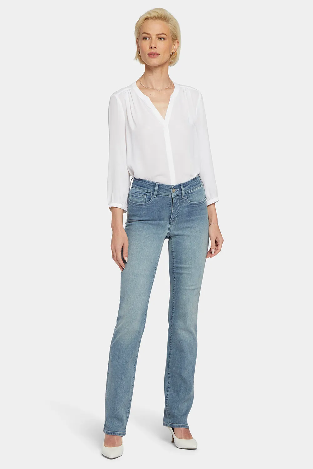 Marilyn Straight Jeans - Thistle Falls sold by NYDJ