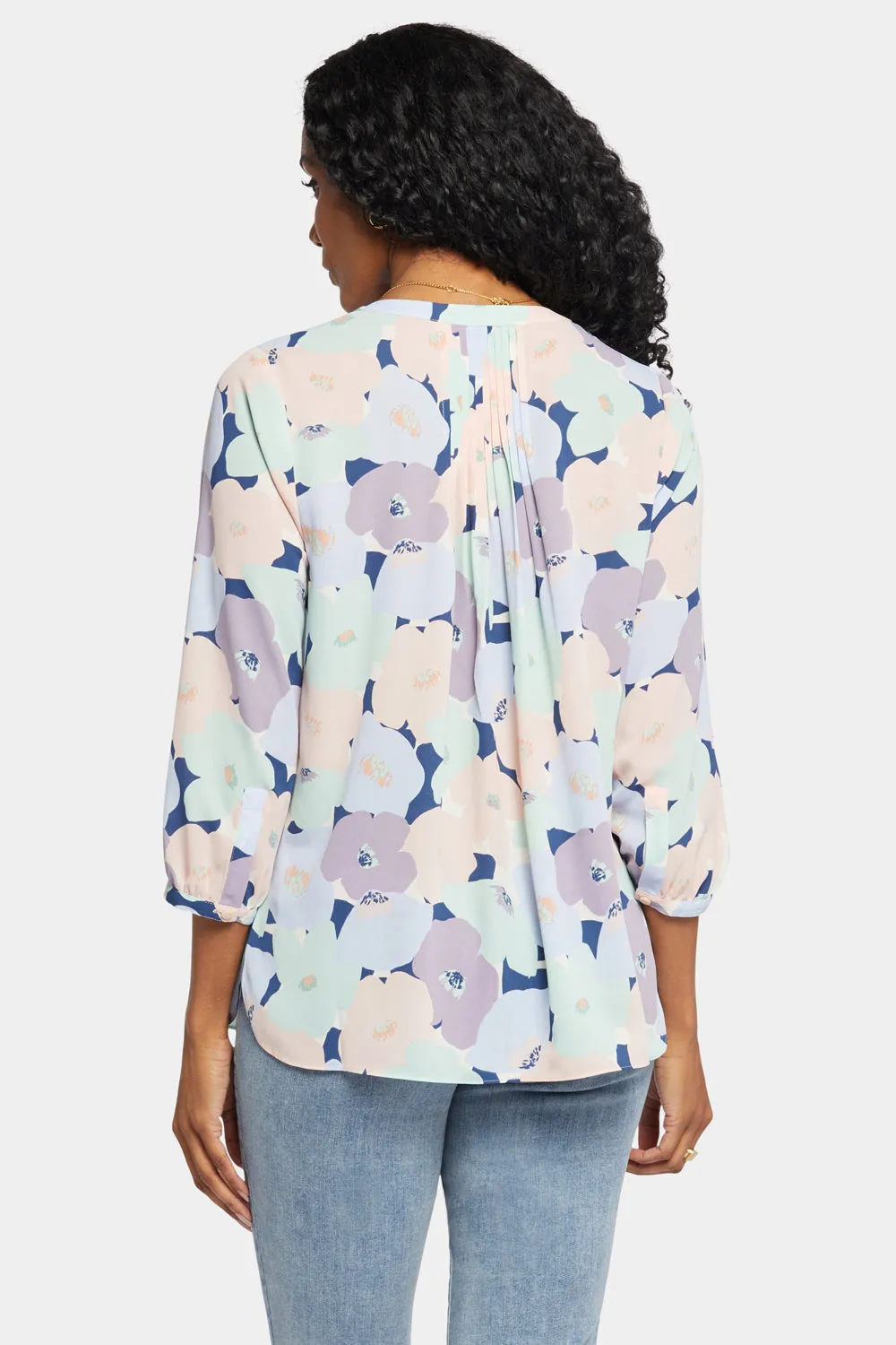 Pintuck Blouse - Rosemount sold by NYDJ product image thumbnail 2
